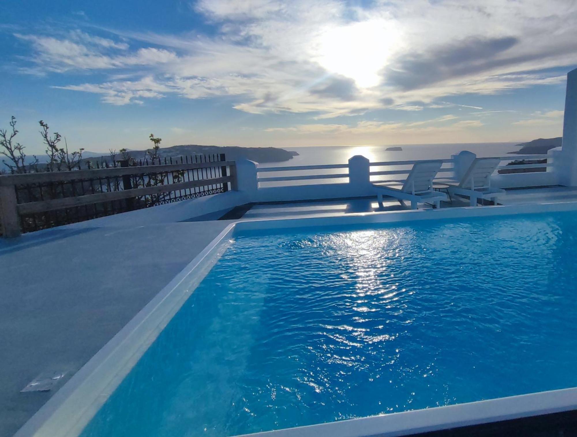 The Cliff Reflections - Adults Only Megalochori (Santorini) Exterior foto